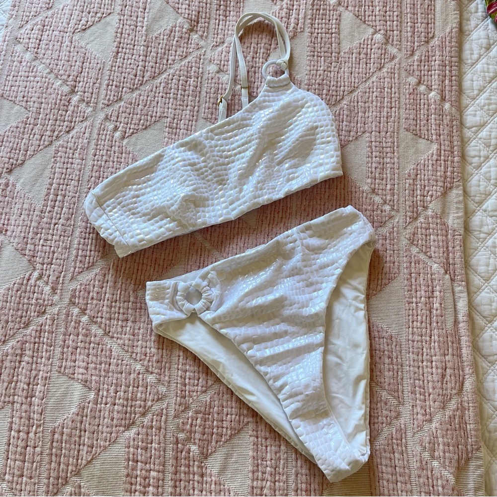 LSPACE White Bikini NWOT